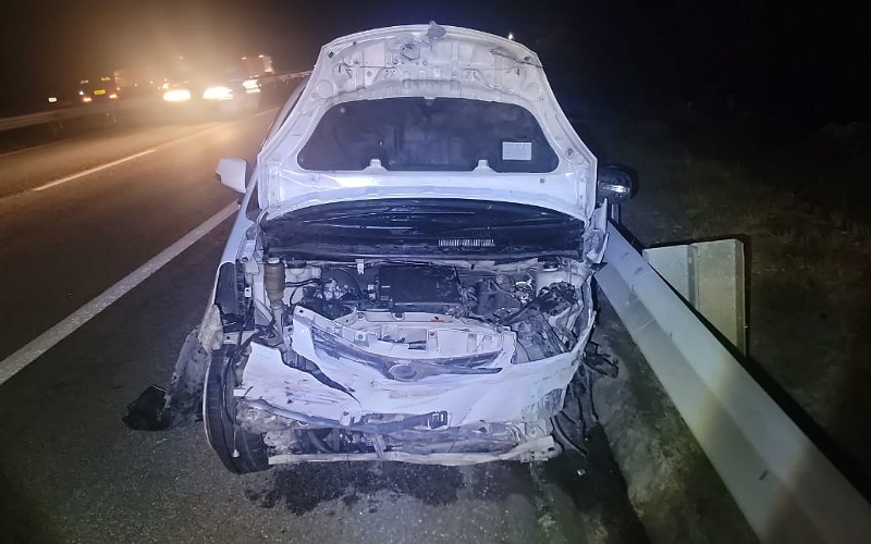 Wanita maut kereta terbabas sebelum dirempuh SUV