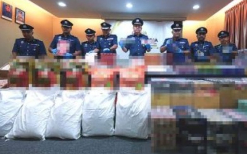 Kastam Perak gagalkan cubaan seludup tongkeng ayam, rokok, beras dan arak bernilai hampir RM800,000