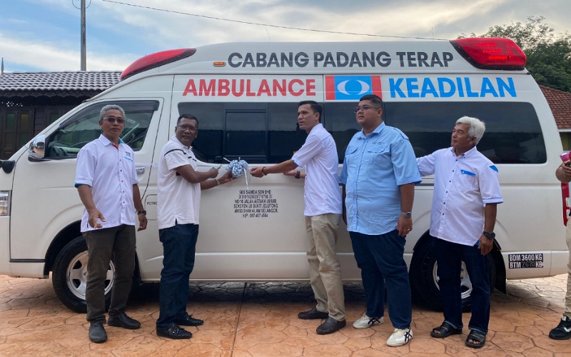 Sewa ambulan RM10 untuk penduduk Padang Terap ke hospital