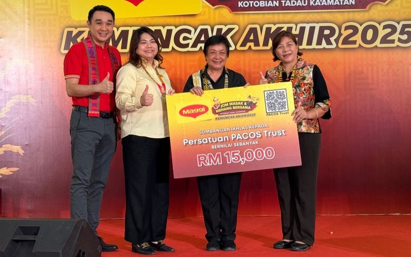 Maggi sumbang RM15,000 kepada PACOS Trust, perkasa komuniti wanita asal Sabah