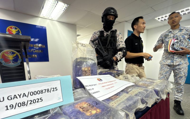 RM2.5 juta nilai dadah dan bot, tangkapan terbesar Maritim Malaysia