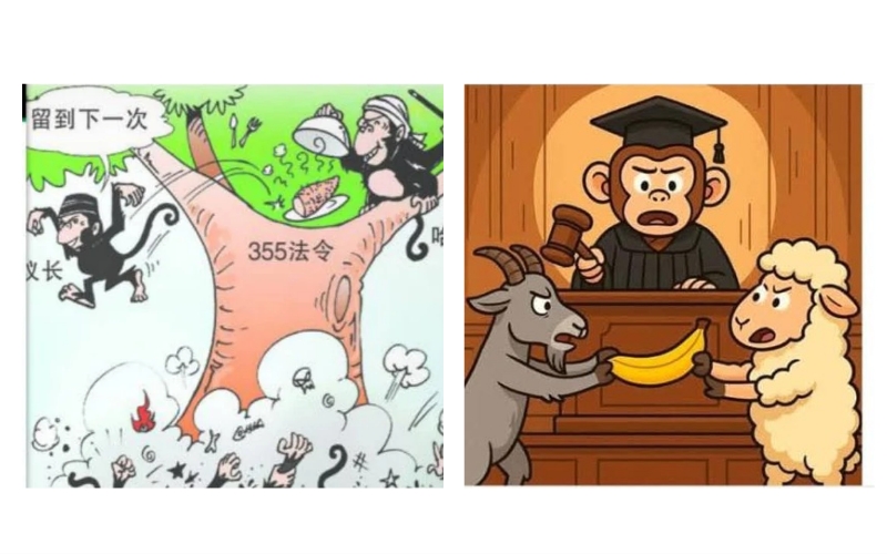 Karikatur monyet: Fadhli Shaari jilat ludah sendiri