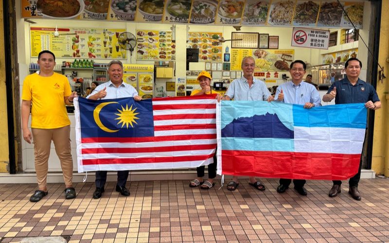DBKK agih bendera di sekitar Kota Kinabalu, semarak sambutan Bulan Kebangsaan