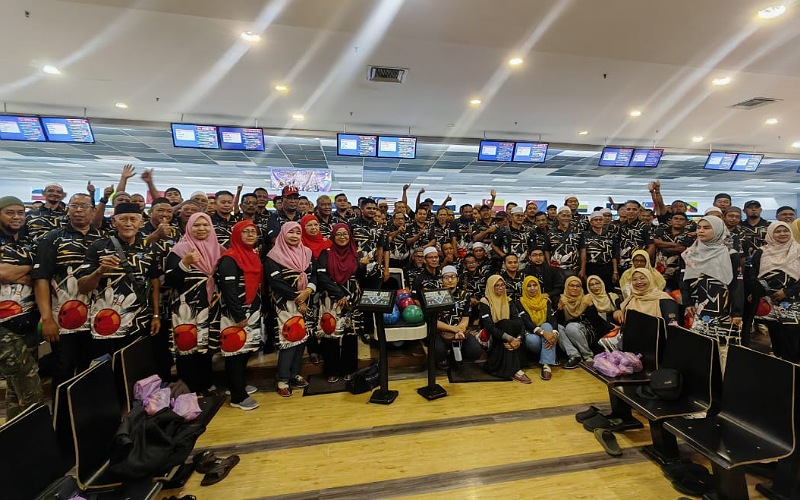 Kejohanan Boling Piala Kadi Daerah Jengka medan rapat komuniti