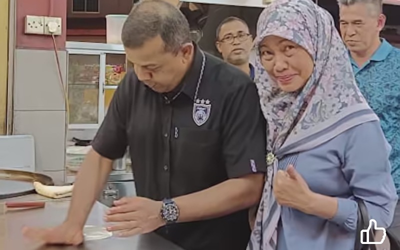Video Ayob Khan tebar roti canai curi perhatian warganet