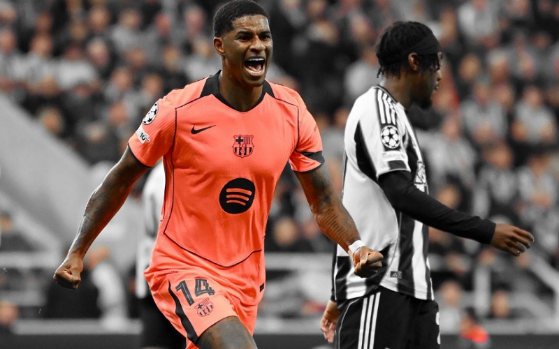 Gol Rashford bantu Barcelona tewaskan Newcastle