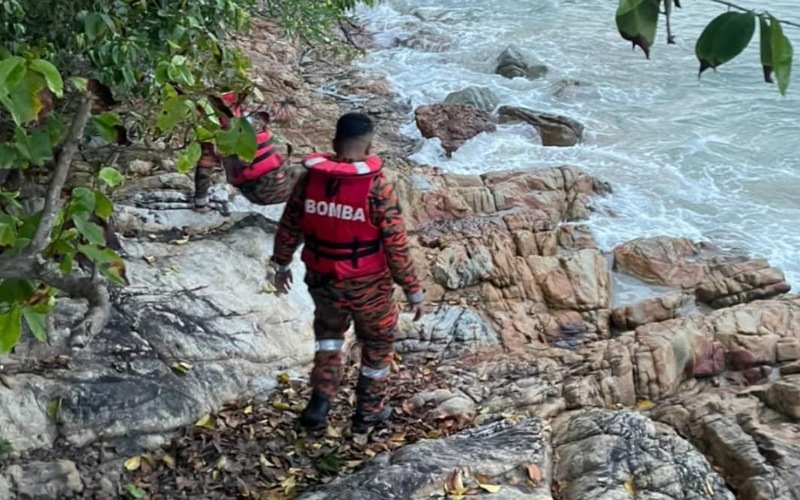 Warga emas hilang ke laut selepas upacara sembahyang