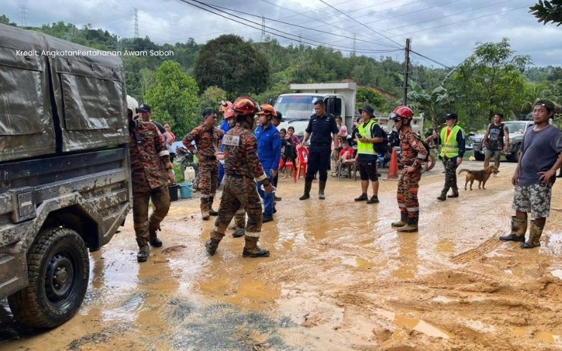 Banjir Sabah: 863 penduduk terjejas, 11 PPS dibuka