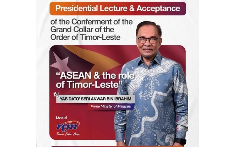 PM sampaikan ucaptama dalam siri Presidential Lecture di Timor-Leste