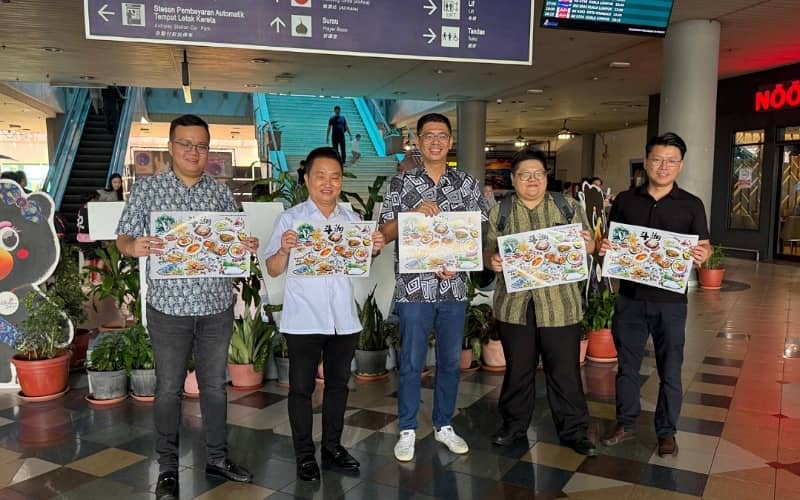 Poster kartun promosi Tawau sempena VM2026 sasar pelancong China