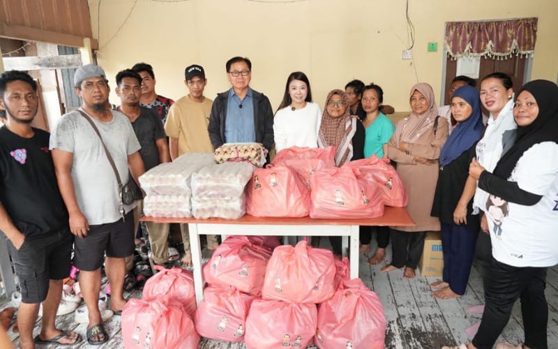 Jetama Water tampil hulur bantuan segera kepada mangsa kebakaran Mangkalinau