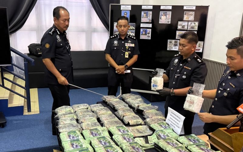 JSJN Sabah tumpas sindiket dadah, rampas syabu dan ganja bernilai RM1.6 juta