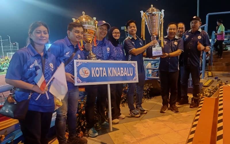 Kota Kinabalu terus gah, cipta hat trick kejuaraan SAGA