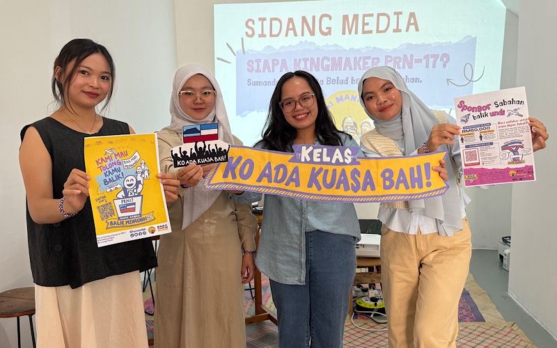 HAI MANDAK! gerak kempen ‘Anak Sabah Balik Mengundi’