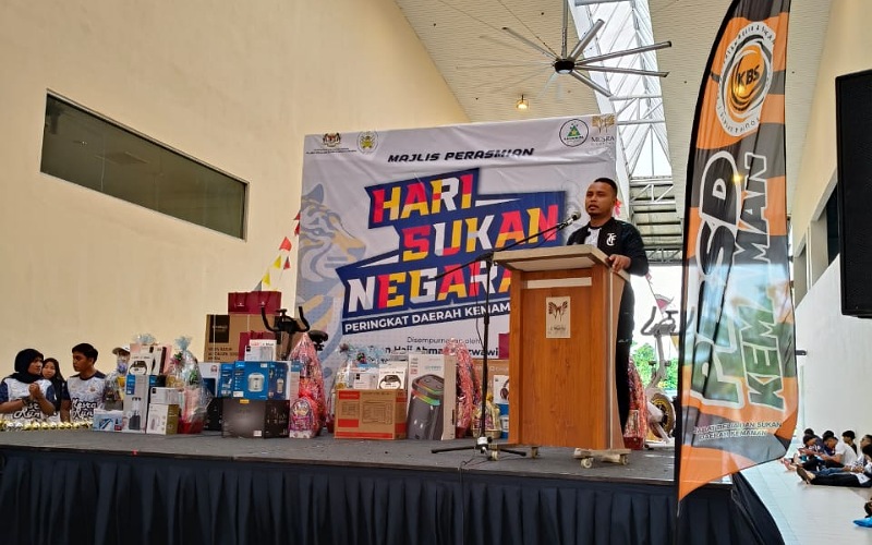 Kerjasama rentas jabatan jayakan Hari Sukan Negara Kemaman