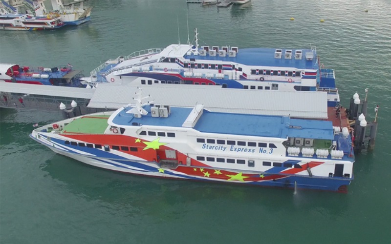 Paras air cetek ubah jadual pelayaran feri Langkawi–Kuala Perlis