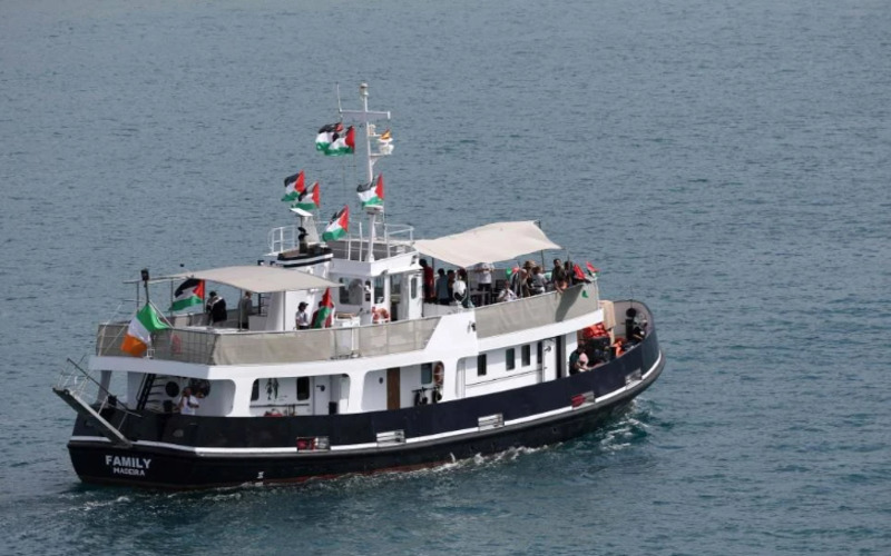 Kapal tentera Israel ugut, rosakkan sistem komunikasi misi GSF