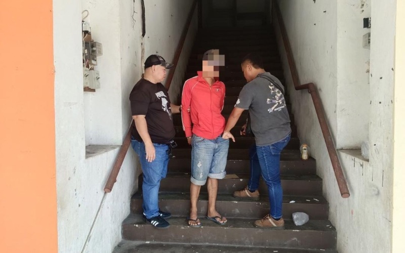 Warga asing dicekup disyaki jual dadah di Mukah