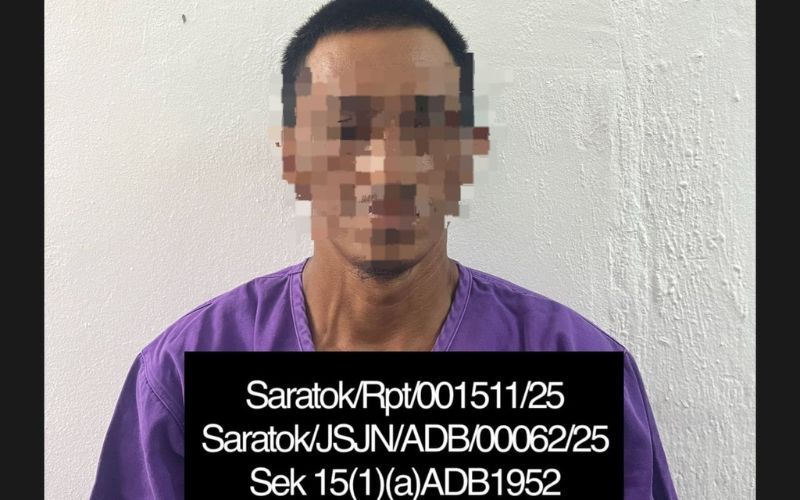 Lelaki positif dadah dicekup dalam Operasi Bersepadu IPD Saratok
