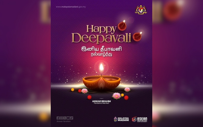 PMX ajak pupuk semangat hormat dan perpaduan sempena Deepavali