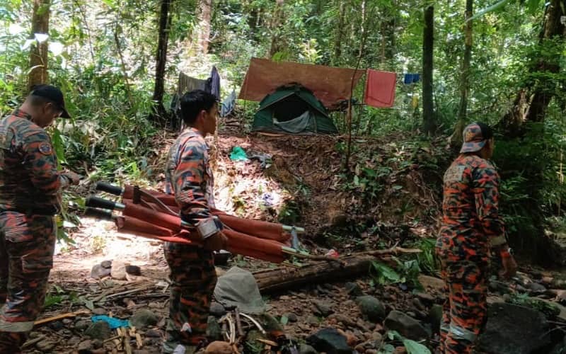 Lelaki hilang ketika mencari hasil hutan, memancing