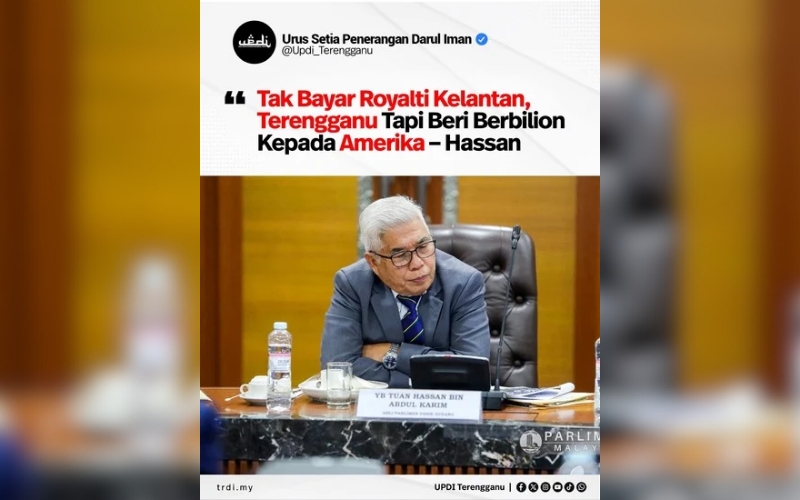 Royalti sudah dibayar, pelaburan pula masuk bukan keluar ke Amerika