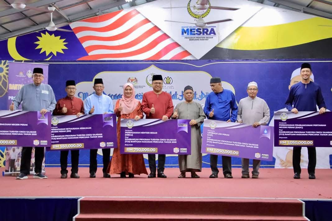 RM3.96 juta bantu pelajar Perak nikmati makanan percuma program Tuisyen Cikgu Saarani