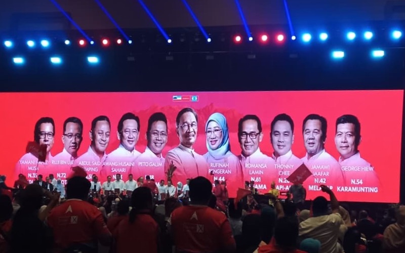 PRU17 Sabah: PKR umum 10 calon, PH muktamad guna lambang Harapan