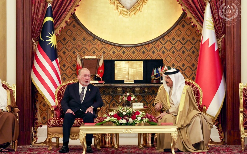 Sultan Ibrahim mula lawatan negara 3 hari ke Bahrain