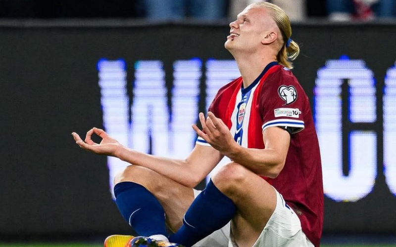 Gol pantas Haaland bantu Norway kejutkan Itali