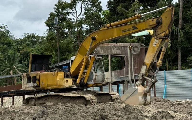 PGA Briged Tenggara tahan 6 suspek lombong emas secara haram