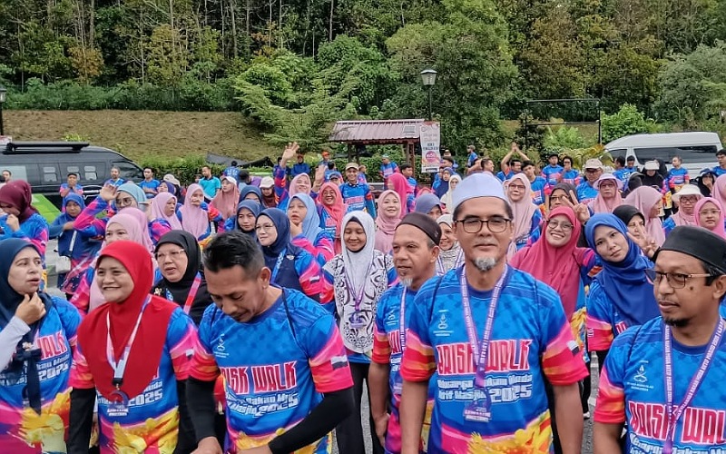 Briskwalk Rakan Muda Aktif Masjid dapat sambutan luar jangka