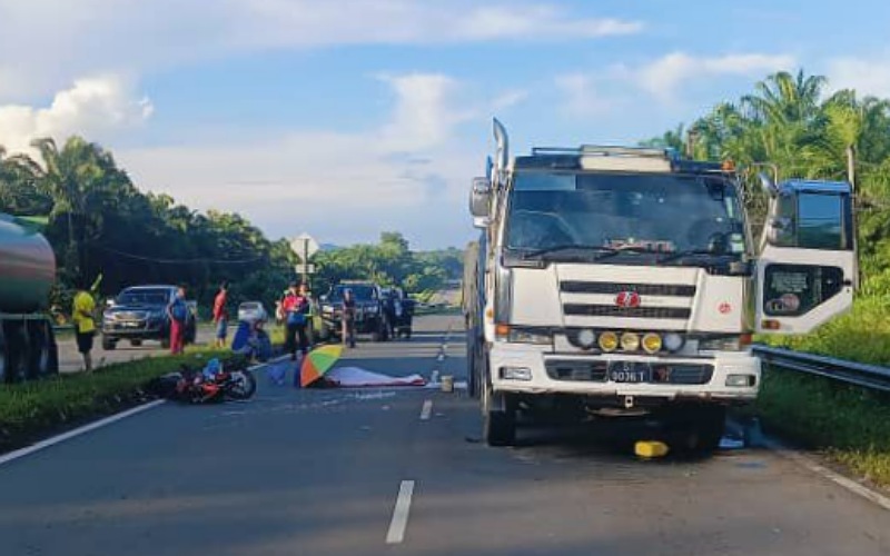 Lelaki maut rempuh lori rosak tanpa peranti keselamatan