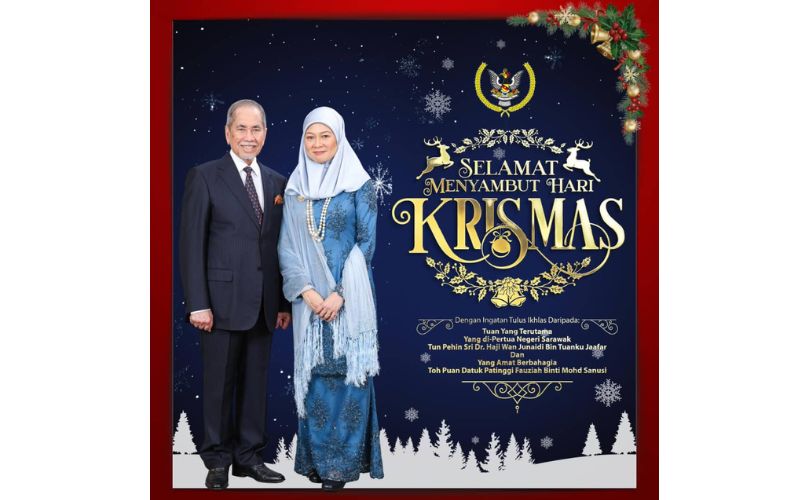 TYT Sarawak seru rakyat hayati Krismas 2025, perkukuh perpaduan dan sedia hadapi tahun baharu