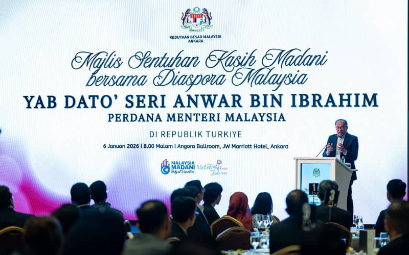 Lawatan rasmi PM ke Turkiye perkukuh persahabatan dan kerjasama strategik dua hala