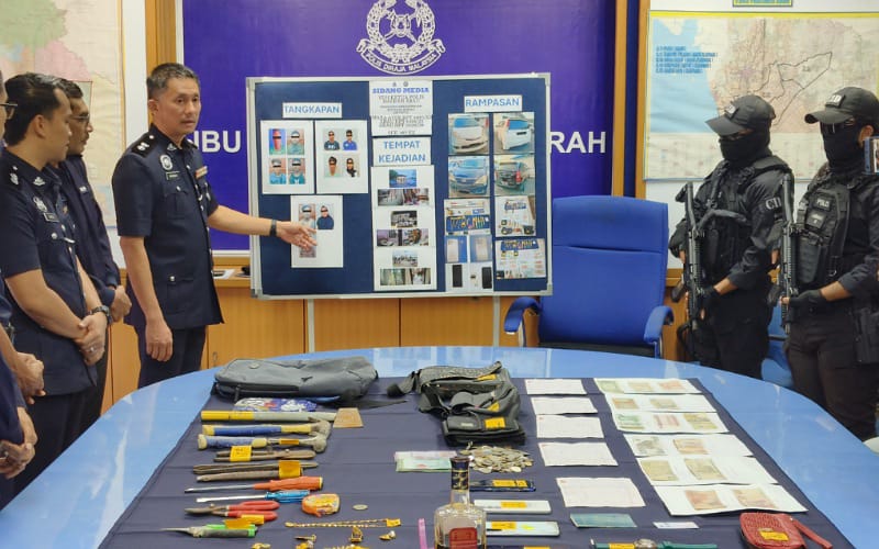 Rangkaian pecah rumah Rahim Burma lumpuh, 11 diberkas