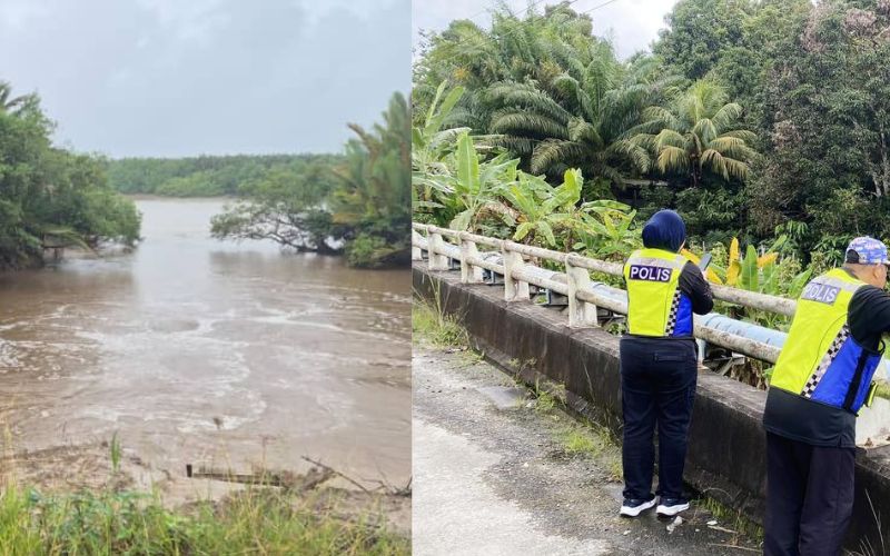 Tiada pusat pemindahan dibuka, air sungai di Saratok surut