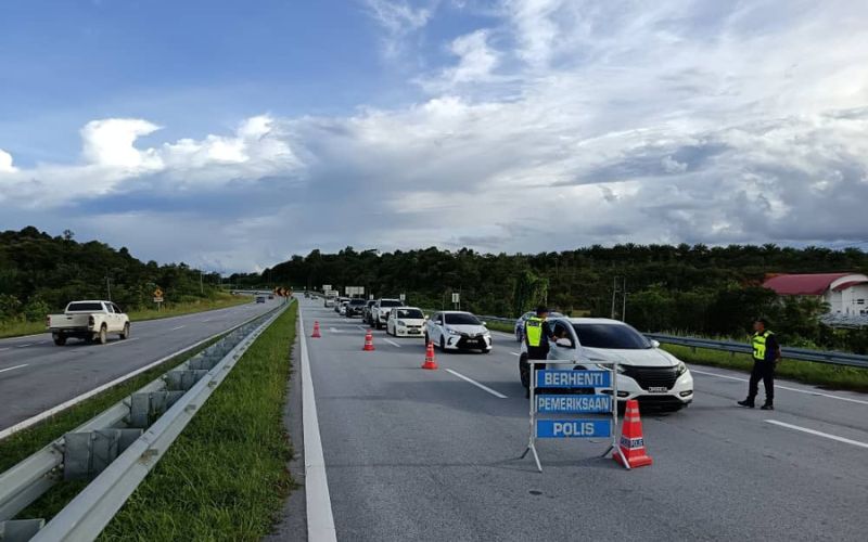 Polis Saratok perhebat penguatkuasaan jalan raya, lebih 2,700 saman dikeluarkan sepanjang 2025