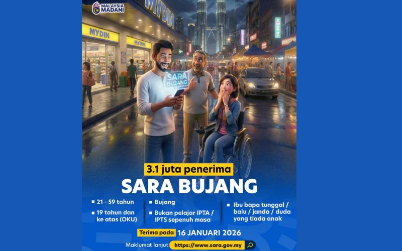 Rakyat zahir penghargaan, SARA ringankan beban keluarga