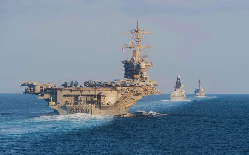 AS kerah armada perang, Iran beri amaran balas