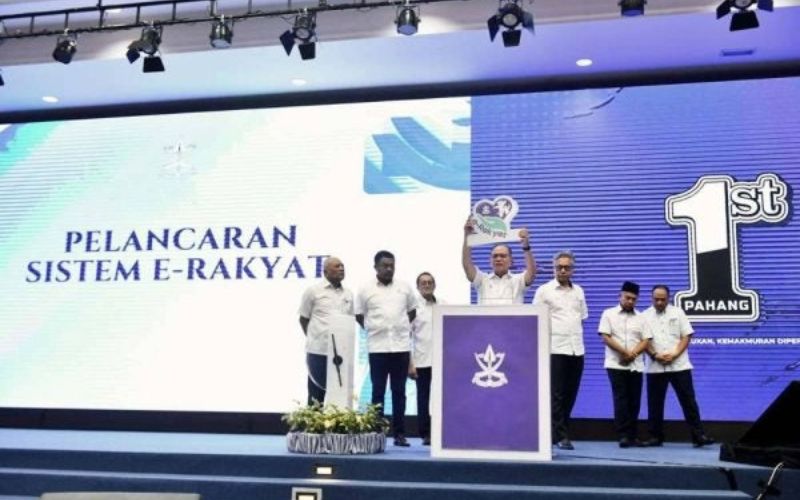 Pahang lancar sistem e-Rakyat