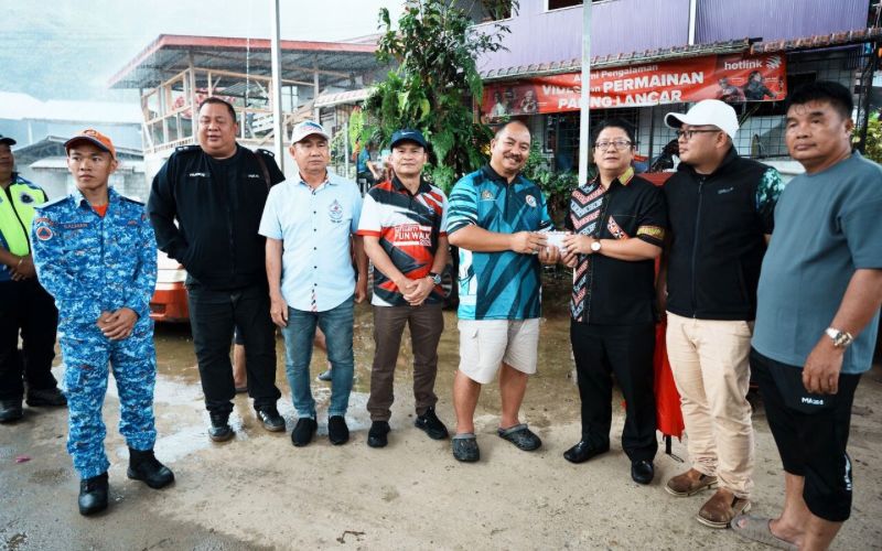 Ewon santuni mangsa kebakaran di Kg Melangkap Kapa, 14 rumah terjejas