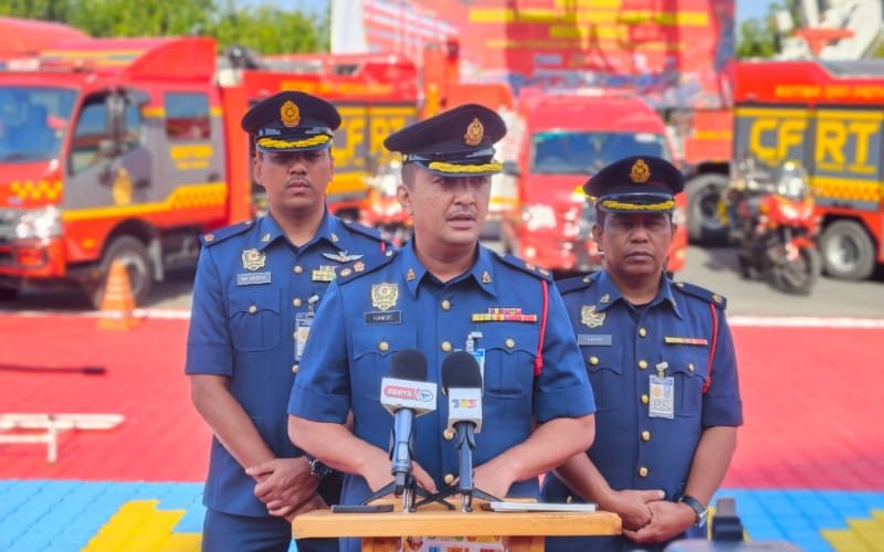 Cuaca panas punca lonjakan kebakaran belukar di Perlis