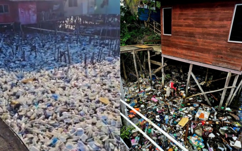Pencemaran sampah di Semporna semakin serius