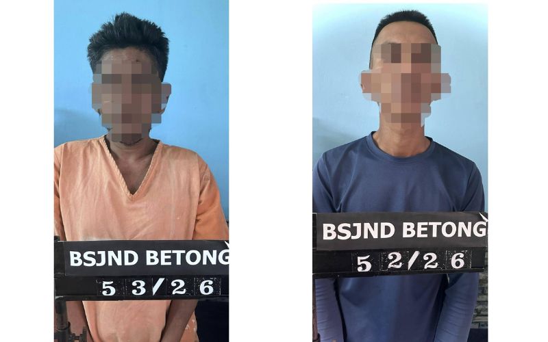 Dua lelaki positif dadah ditahan di Betong dalam Ops Tapis Khas