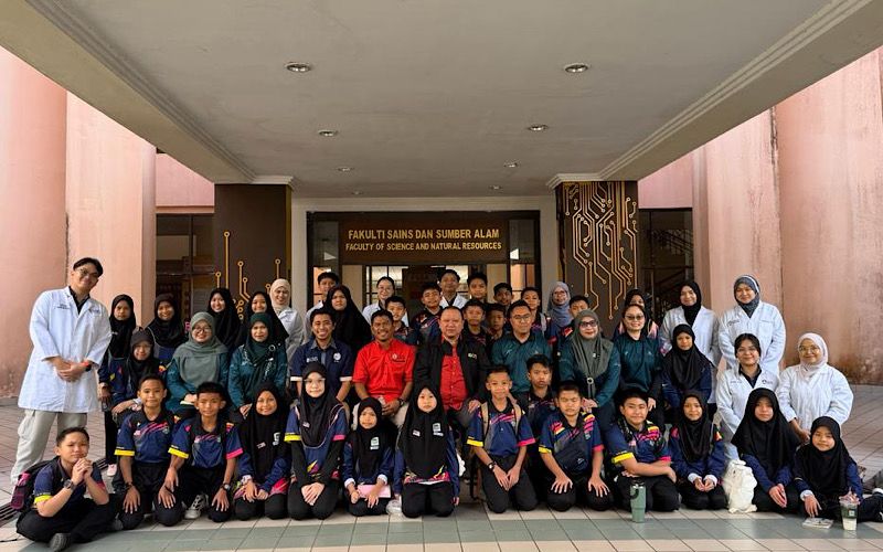 STEM Explorer@UMS semai minat sains murid SK Kg Brunei, Membakut