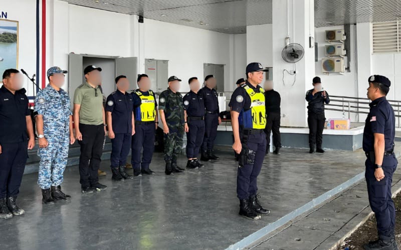 14 PATI ditahan dalam Operasi Bersepadu ESSCOM di Sandakan