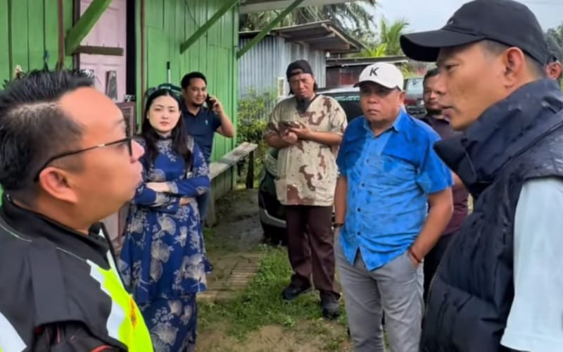 ADUN Lamag pantau keadaan banjir akibat air bertakung
