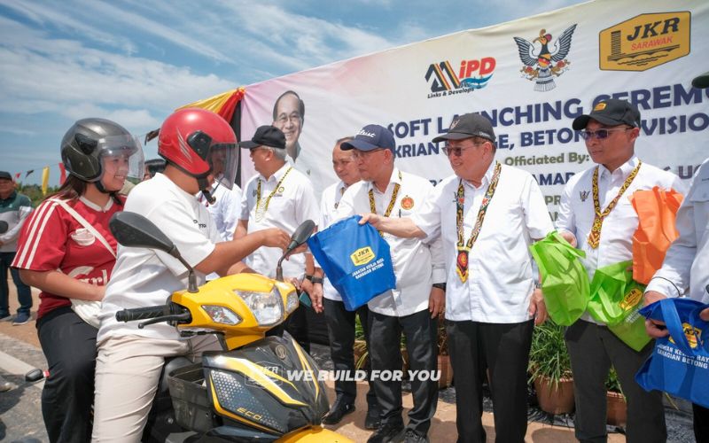 Jambatan Sungai Krian buka laluan baharu, pacu ekonomi pesisir Sarawak