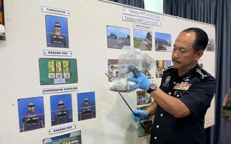 ‎Helah kotak arak terbongkar di KKIA, lelaki ditahan bawa syabu RM1.5 juta ‎